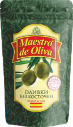 Оливки без кісточки "Maestro de Oliva", 170г РЕТ